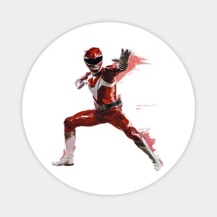 red ranger Magnet